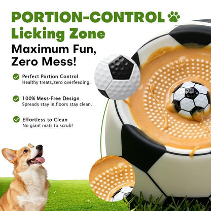 No Mess Slow Feeder Dog Lick Mat with Suction Cups