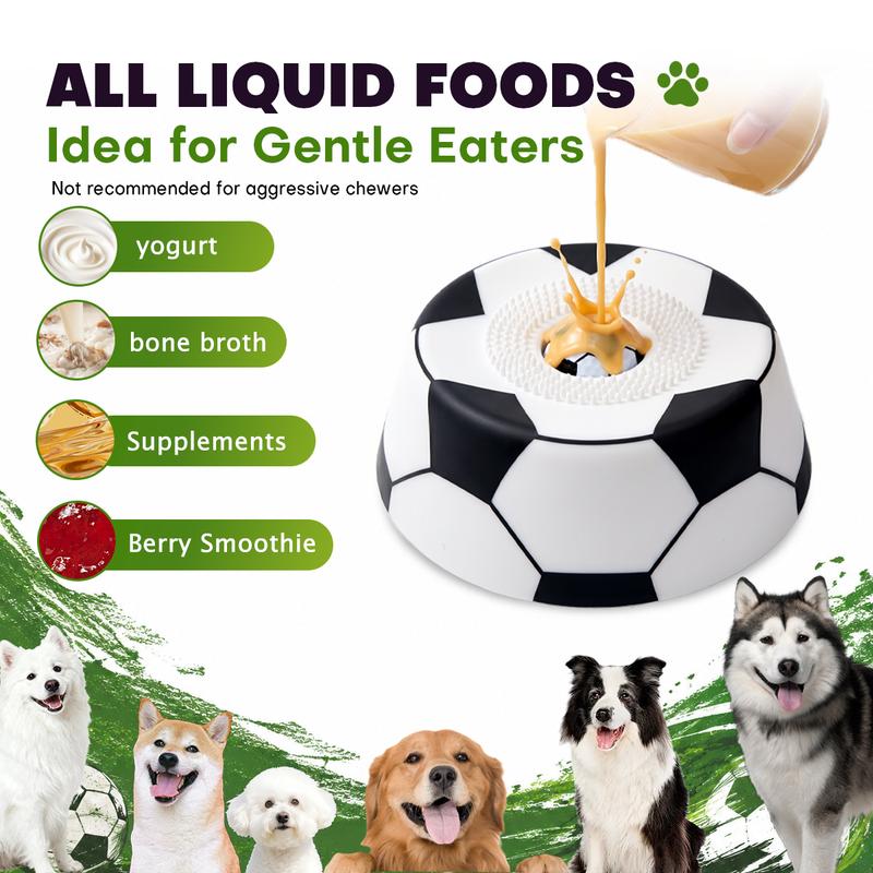 No Mess Slow Feeder Dog Lick Mat with Suction Cups