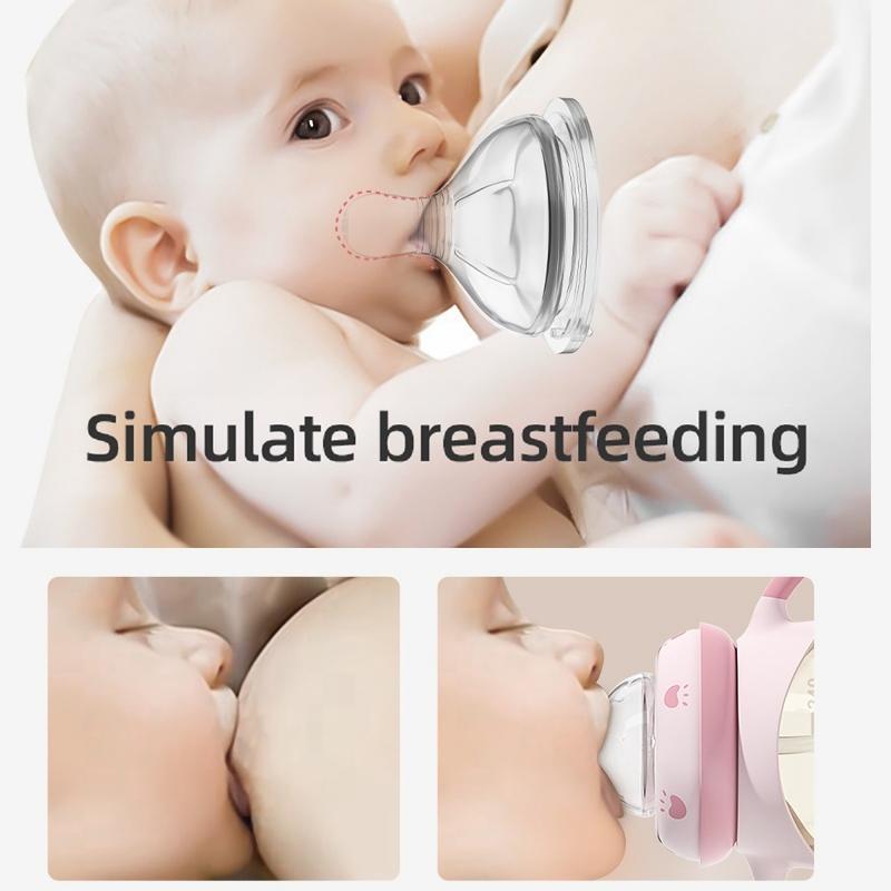 Wide Neck Anti Colic Baby Feeding Bottles with Handles and Straw